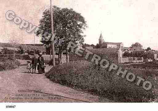 Ville de GARGENVILLE, carte postale ancienne