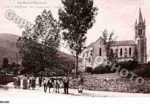 Ville de GOURDANPOLIGNAN, carte postale ancienne