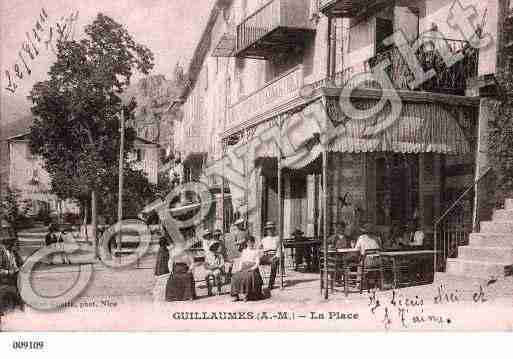 Ville de GUILLAUMES, carte postale ancienne