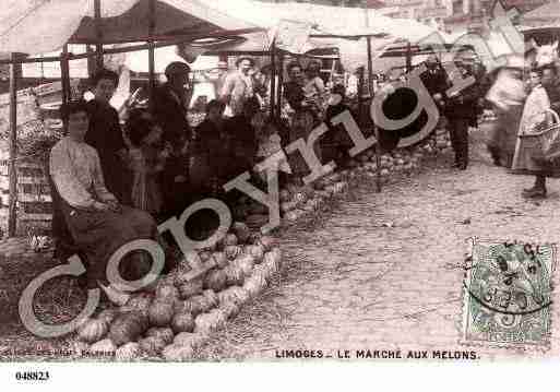 Ville de LIMOGES, carte postale ancienne