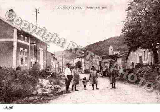 Ville de LOUPMONT, carte postale ancienne