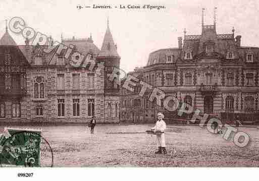 Ville de LOUVIERS, carte postale ancienne