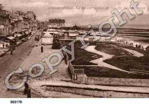 Ville de LUCSURMER, carte postale ancienne