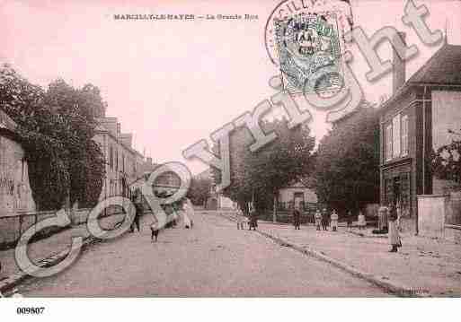 Ville de MARCILLYLEHAYER, carte postale ancienne