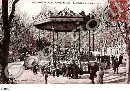 Ville de MONTELIMAR, carte postale ancienne