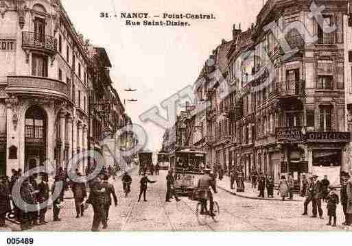 Ville de NANCY, carte postale ancienne