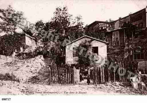 Ville de PARIS18, carte postale ancienne