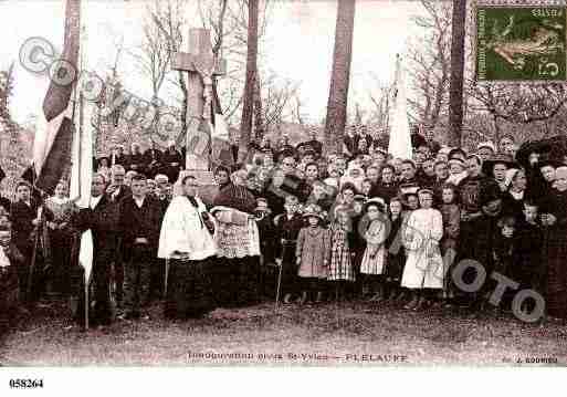 Ville de PLELAUFF, carte postale ancienne