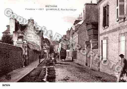 Ville de QUIMPERLE, carte postale ancienne