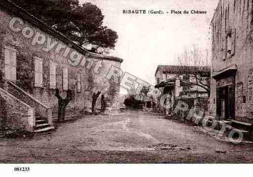 Ville de RIBAUTELESTAVERNES, carte postale ancienne