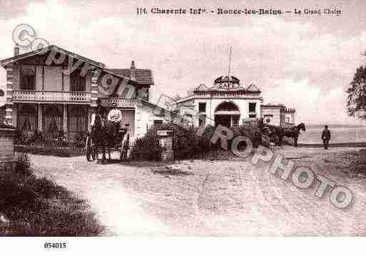 Ville de RONCELESBAINS, carte postale ancienne