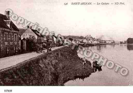 Ville de SAINTAIGNAN, carte postale ancienne