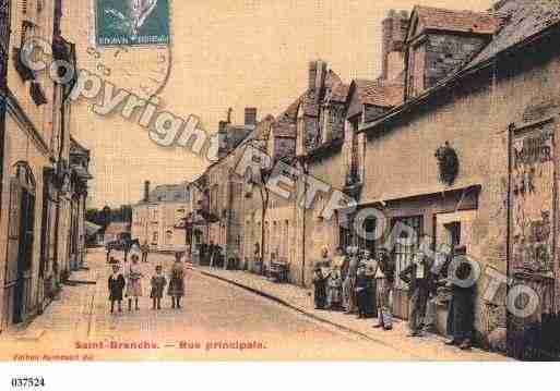 Ville de SAINTBRANCHS, carte postale ancienne