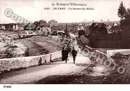 Ville de SAINTCASTLEGUILDO, carte postale ancienne