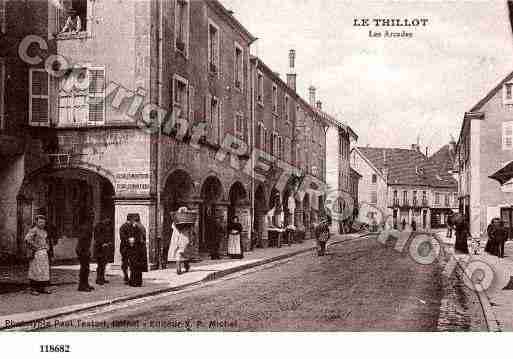 Ville de THILLOT(LE), carte postale ancienne