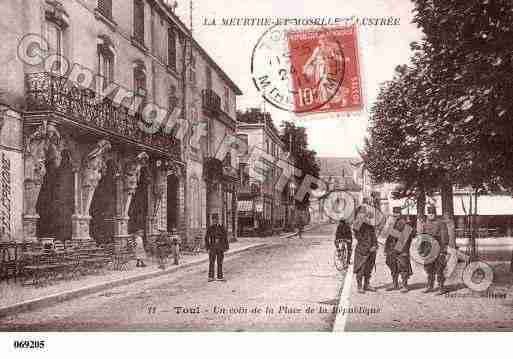 Ville de TOUL, carte postale ancienne