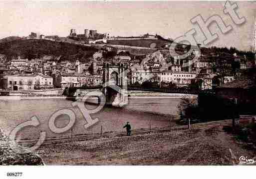 Ville de TREVOUX, carte postale ancienne