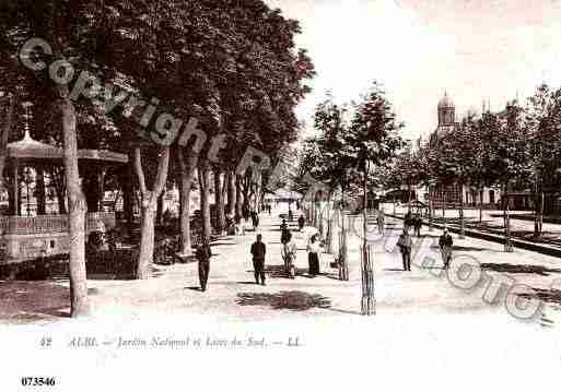 Ville de ALBI, carte postale ancienne