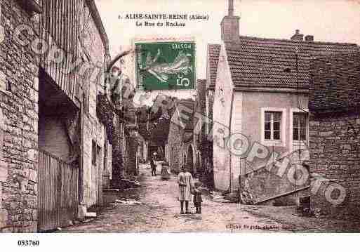 Ville de ALISESAINTEREINE, carte postale ancienne