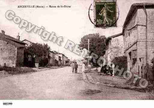 Ville de ANCERVILLE, carte postale ancienne