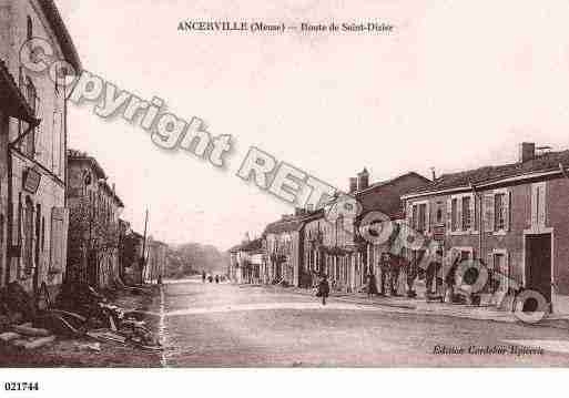 Ville de ANCERVILLE, carte postale ancienne