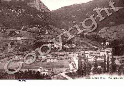 Ville de ARGIS, carte postale ancienne