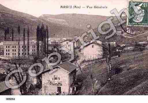 Ville de ARGIS, carte postale ancienne