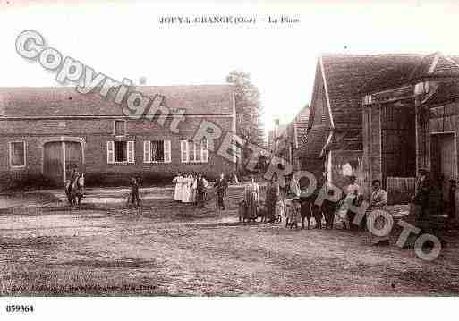 Ville de BEAUMONTLESNONAINSJOUYLAGRANDE, carte postale ancienne