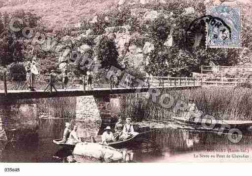 Ville de BOUSSAY, carte postale ancienne