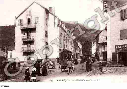 Ville de BRIANCON, carte postale ancienne