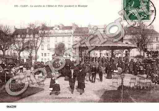 Ville de CAEN, carte postale ancienne