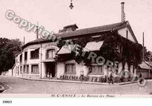 Ville de CARMAUX, carte postale ancienne