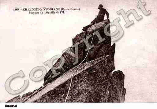 Ville de CHAMONIXMONTBLANC, carte postale ancienne