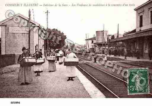 Ville de COMMERCY, carte postale ancienne