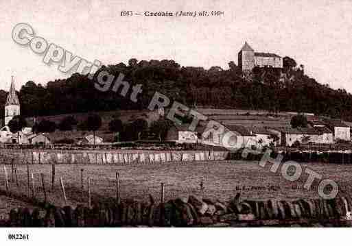 Ville de CRESSIA, carte postale ancienne