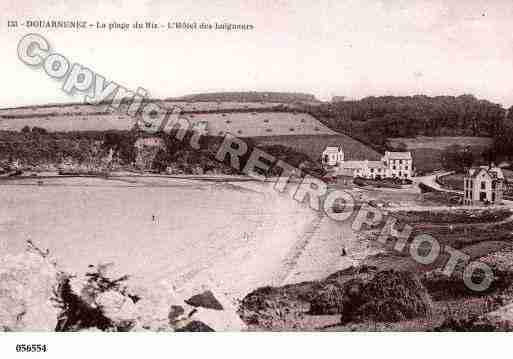 Ville de DOUARNENEZ, carte postale ancienne