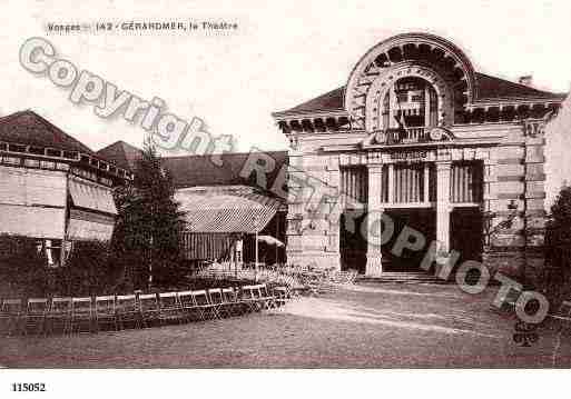 Ville de GERARDMER, carte postale ancienne