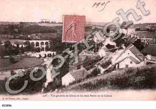 Ville de GLENIC, carte postale ancienne