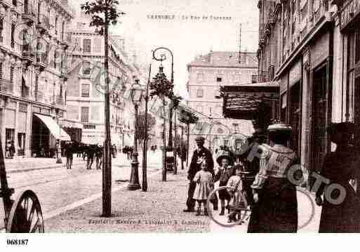 Ville de GRENOBLE, carte postale ancienne