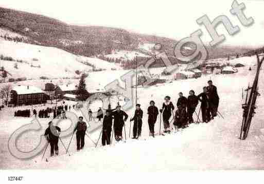 Ville de LELEX, carte postale ancienne