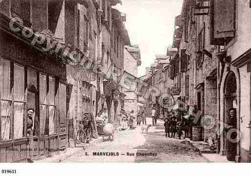 Ville de MARVEJOLS, carte postale ancienne