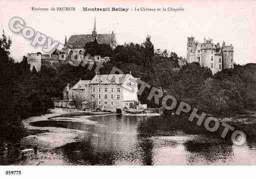 Ville de MONTREUILBELLAY, carte postale ancienne