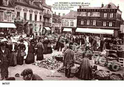 Ville de NOGENTLEROTROU, carte postale ancienne