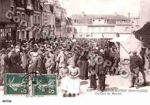 Ville de NOGENTLEROTROU, carte postale ancienne