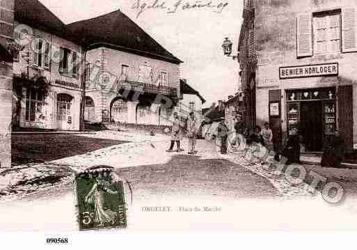 Ville de ORGELET, carte postale ancienne