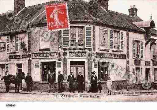 Ville de ORPHIN, carte postale ancienne