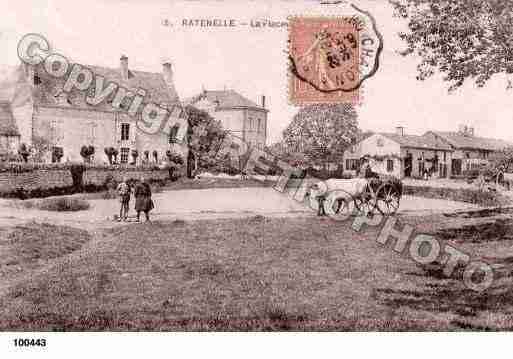 Ville de RATENELLE, carte postale ancienne