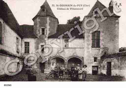 Ville de SAINTGERMAINDUPUY, carte postale ancienne