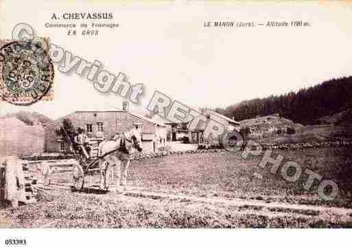 Ville de SEPTMONCEL, carte postale ancienne