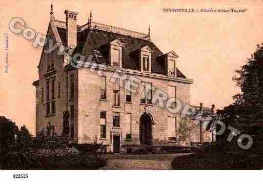 Ville de TANTONVILLE, carte postale ancienne